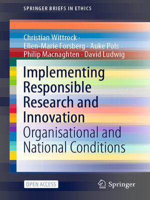 cover image of Implementing Responsible Research and Innovation